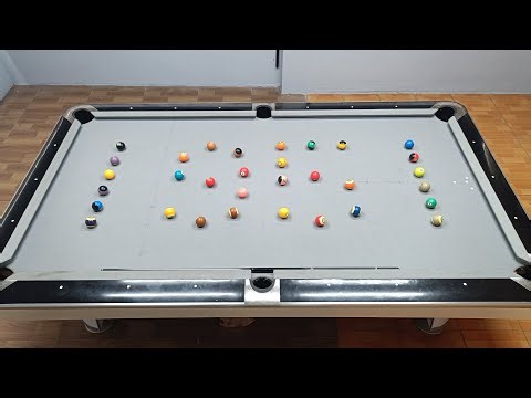 1951 Shape with 32 Balls | One Shot Pool Challenge