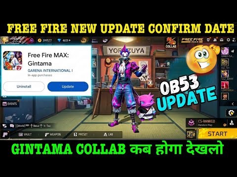 Free Fire Ob 53 Update Kab Aayega | FF Ob53 Update Confirm Date | Gintama Collab Rewards Review 2026