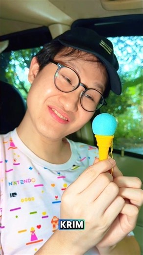 SEMBUNYIIN ES KRIM DI TOPI! #eskrim #makanan #drama #komedi #sinetron #hiburan #lucu