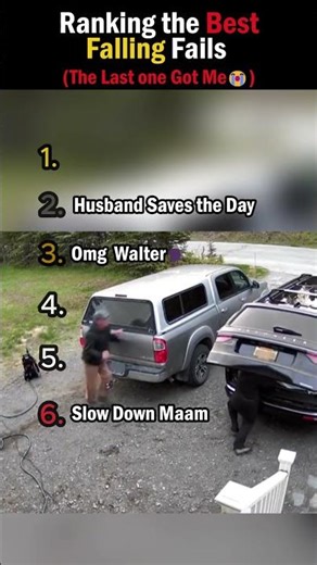 Ranking The Best Falling Fails 😭🤣