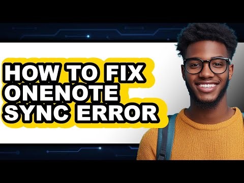 How to Fix Onenote Sync Error (only Way)