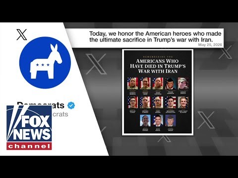 Dems UNDER FIRE for 'disgusting,' now-deleted Memorial Day post