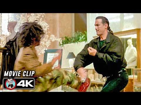 Classic Seagal Chaos | Jewelry Store Showdown | Marked For Death (4K)