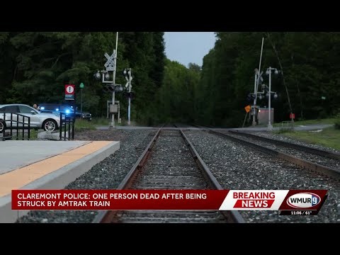 Officials: Amtrak train kills person in Claremont, NH