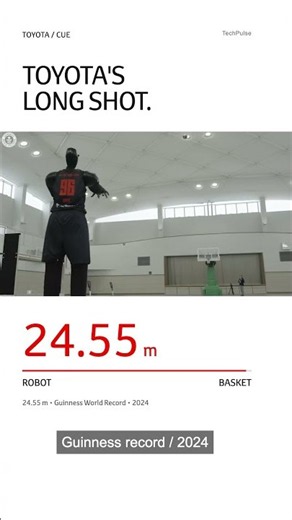 Toyota's Robot Made This Ridiculous Basketball Shot