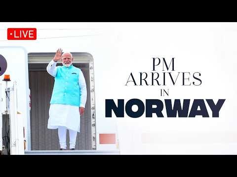 LIVE: PM Modi arrives in Norway