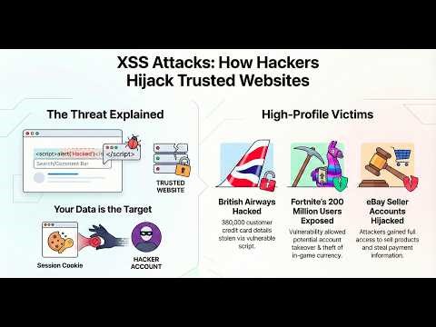 XSS: The Web’s Hidden Danger | Cross-Site Scripting Explained #xss #websecurity #cybersecurity