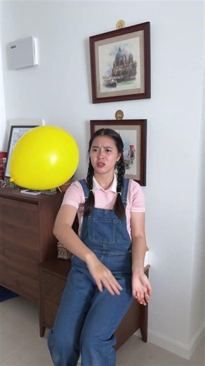 HLS - Em gái đuổi theo bóng bay || The y sister chases the balloon 🎈
