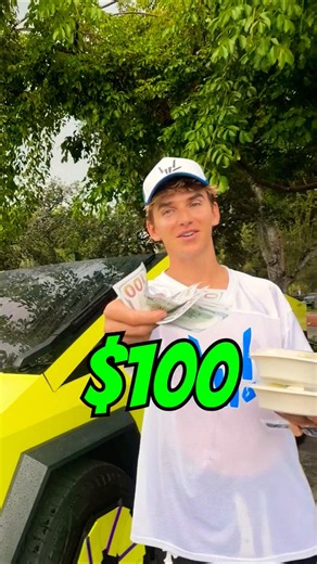 I found STEPHEN SHARER with his CYBERTRUCK!! 🤯