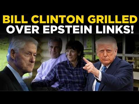 EPSTEIN FILES LIVE | Epstein Investigation, Republicans Confront Bill Clinton Over Alleged Ties