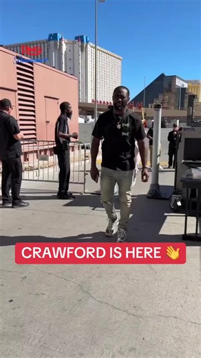 BUD IN THE BUILDING 🐐 Terence Crawford is HERE and will be ringside Ryan Garcia vs Conor Benn ⭐️ #GarciaBenn | Live NOW on @ParamountPlus and @DAZNBoxing 🥊 #TerenceCrawford #Goat #Boxing