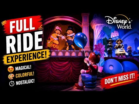 🎢🏰 Disney World Full Attraction Ride | 4K Adventure ✨📹#trending 