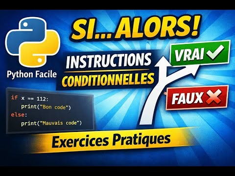 les instructions conditionnelles en Python