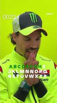 From A to Z with the VR46 duo! 🔠