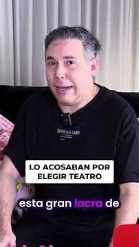 Héctor Ramírez sufrió bullying por sus sueños artísticos.