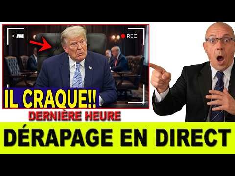Trump dérape en direct devant les caméras