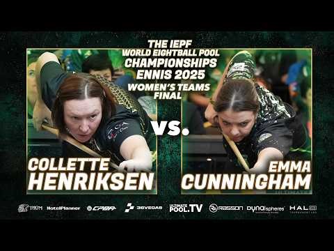 WOMEN'S SINGLE FINAL | Henriksen v Cunningham | The IEPF World Championships 2025