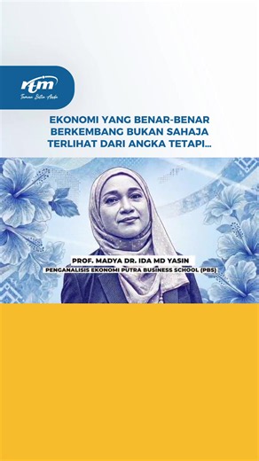 Tetapi dapat dirasai melalui pendapatan, pekerjaan dan kehidupan rakyat #Belanjawan2027 #RTM #MalaysiaMADANI