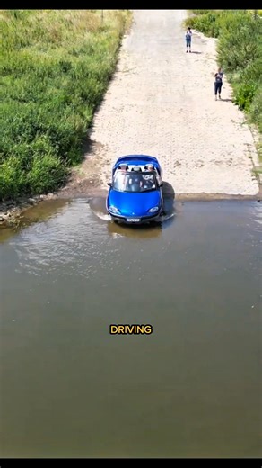 This Car Can Drive On Water (Not What You Think)