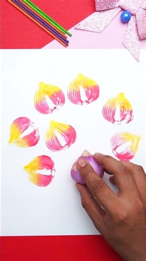 Onion Flower Art 🌸🧅 | Easy DIY