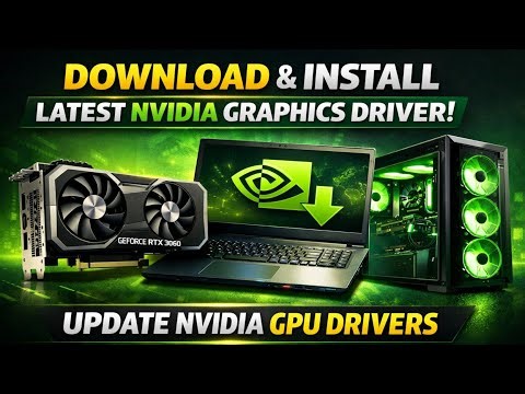 Download & Install Latest NVIDIA Graphics Driver | Update Nvidia GPU Drivers