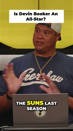 Devin Booker All-Star: Suns' Star's Case & NBA Predictions! #shorts