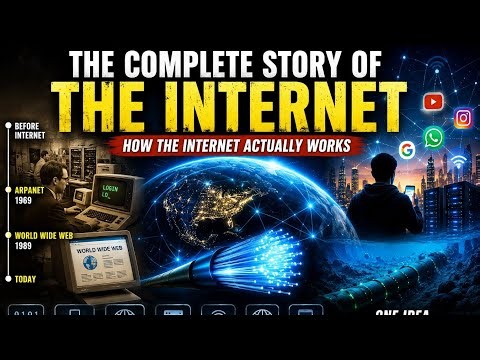 The Complete Story of the Internet | How the Internet Actually Works