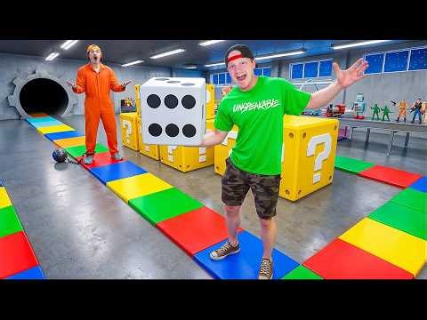 Giant Gameboard In Abandoned TOY FACTORY!