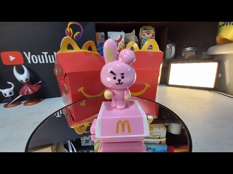 COOKY IS IN THE HAPPY MEAL?! 🐰🔥 BT21 x McDonald’s Unboxing!