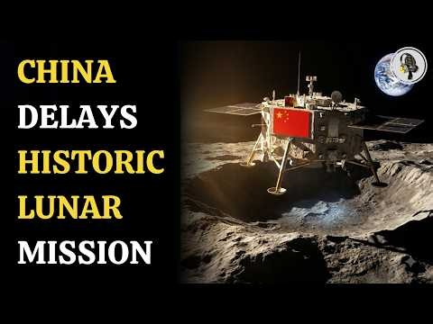 China Delays Chang’e 7 Mission to Hunt Water on Moon | WION Podcast