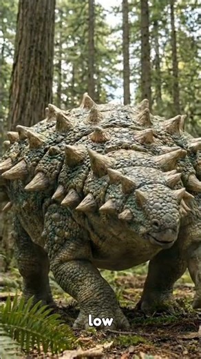 Ankylosaurus The Tank Dinosaur 🦕 #shorts