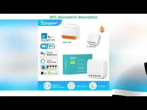 #SONOFF Extreme Switch Mate S-MATE2 Mini R4 EWeLink-Remote Control Smart Switch For Smart Home Work