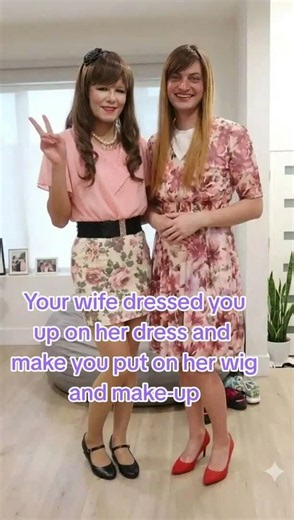 Husband Crossdressing💄Male to Female Makeover #mtf #transformation #genderswap #boytogirl #tgirl