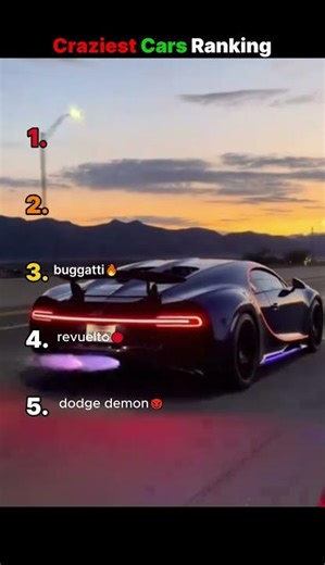Ranking Craziest Cars in the World