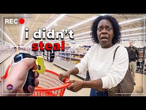 When Shoplifters Realize They Picked the Wrong Store