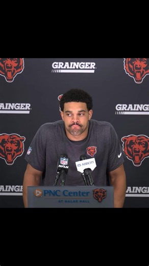 Caleb Williams speech before Bears game 1 — Chicago Bears season opener