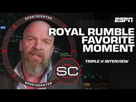Triple H says stakes are high at 2026 Royal Rumble 🗣️ ‘Everything is on the line!’ | SportsCenter