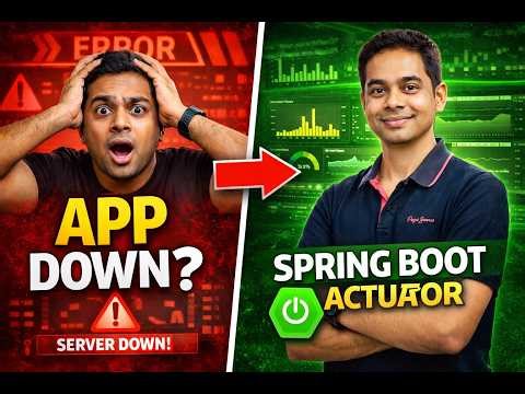 Spring Boot Actuator Explained 🔥 | Monitor Your App in 1 Minute (Live Demo)