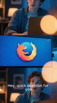 Almost No One Notices This About the Firefox Logo #facts #shorts #shortvideo #short #youtubeshorts