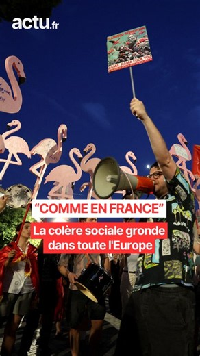 Albanie, Grèce, Italie... La colère sociale gronde dans toute l'Europe