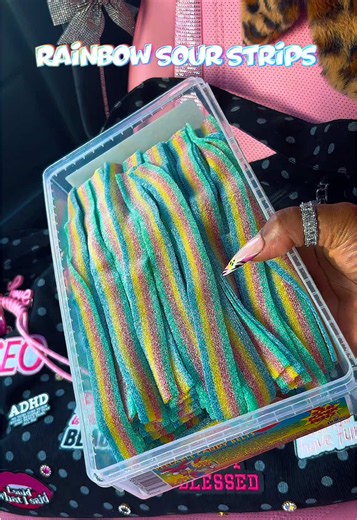 2.5 Pounds Sour Rainbow Belts — Best Sour Candy Snack