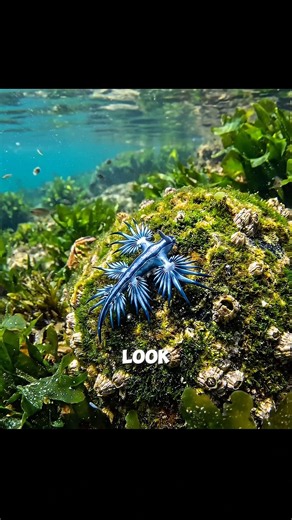 Blue Dragon Sea Slug 🐲 – Facts That Will Blow Your Mind! 🌊| #USA