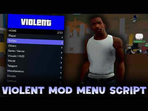 Violent Mod Menu Script - ROBLOX EXPLOITING