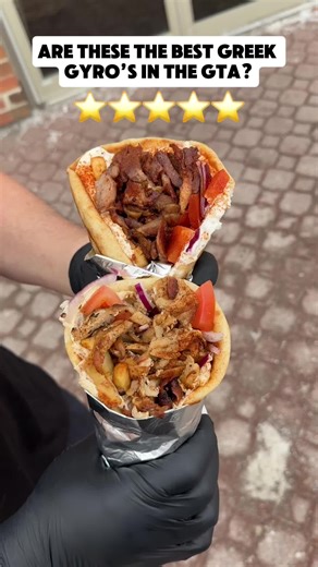 Some of the best greek gyros in the GTA & north of the danforth!🇬🇷 @HelloGreek 📍20 rivermede rd, Concord on #greekfood #greekgyros #bestgyros #torontofood #bestfoodtoronto