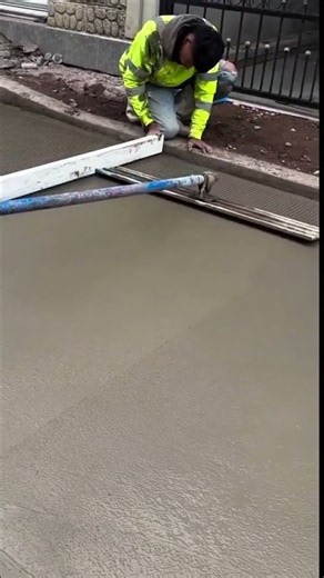 Perfect Grooved Concrete Road Finish | Professional Road Texturing Technique