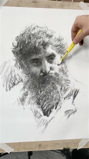 How to Draw Realistic Portrait #drawing #hyperrealism #hyperrealasticsketch #portraitdrawing