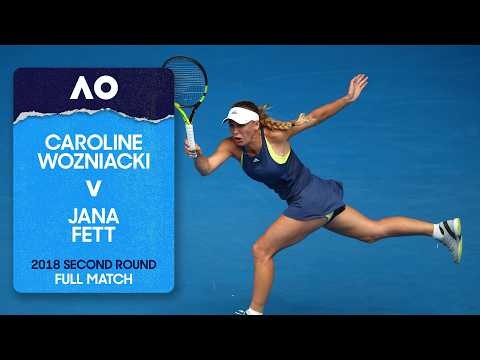Caroline Wozniacki v Jana Fett Full Match | Australian Open 2018 Second Round