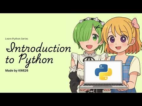 Start Coding with Python | Episode 1: Introduction