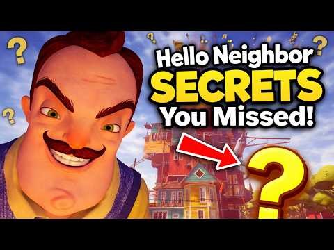 Hidden Hello Neighbor Secrets You Missed!