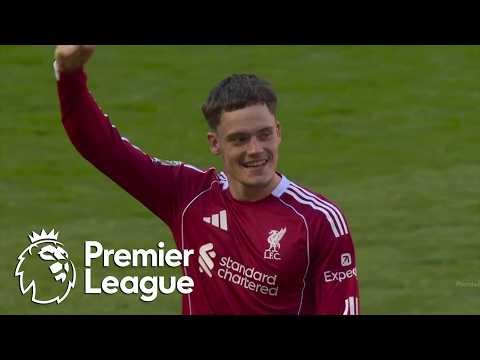 Florian Wirtz's 'sizzling strike' gives Liverpool 3-1 lead over Palace | Premier League | NBC Sports